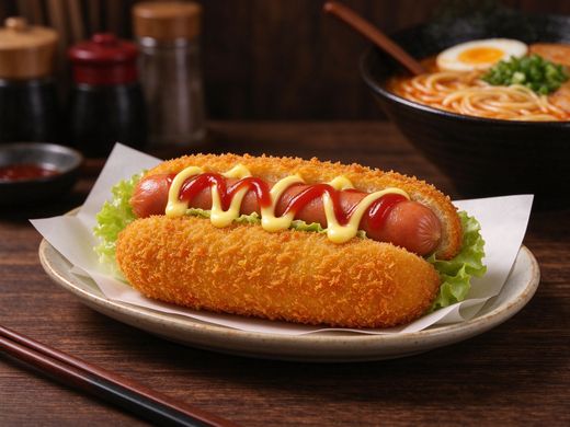Hot Dog Japonés Frito