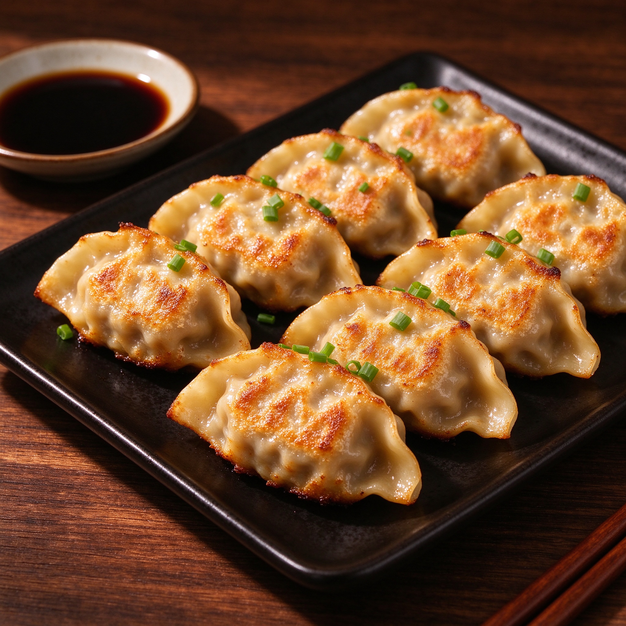 Gyoza a la plancha