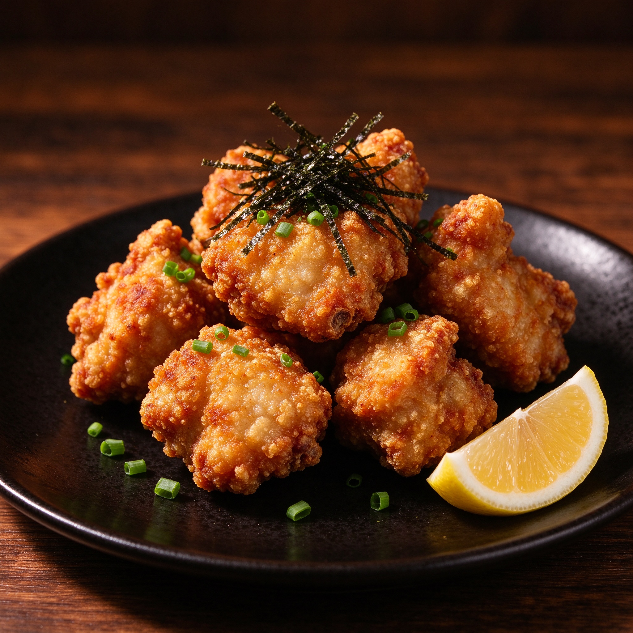 Karaage — pollo frito crujiente